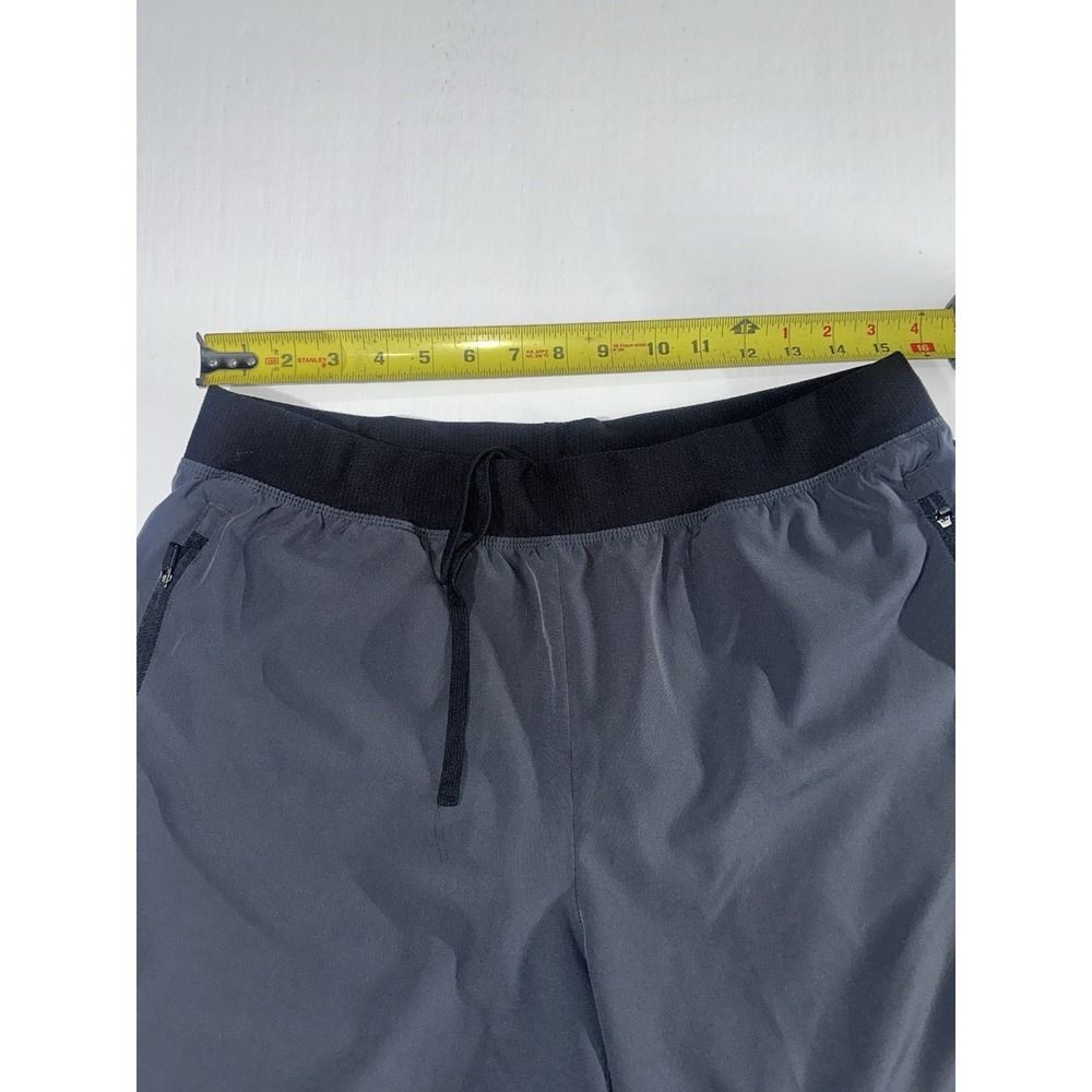 ASICS Men Running Athletic Lightweight Gray Shorts - Picture 2 of 5